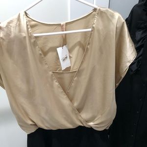 2 tone contemporary Dress